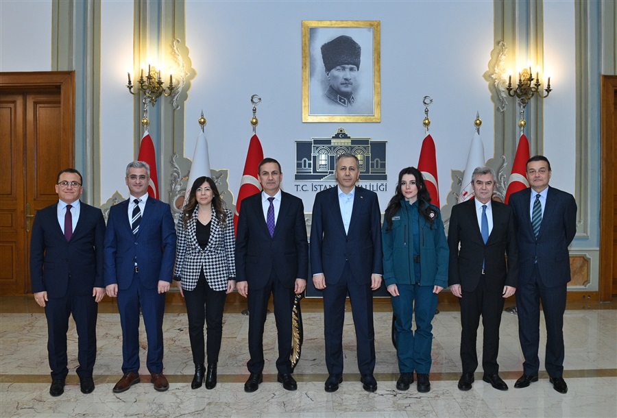 26 Ocak Dünya Gümrük Günü Vesilesiyle İstanbul Valisi Sayın Ali YERLİKAYA Makamında Ziyaret Edildi
