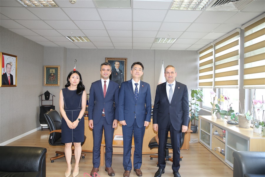 Kore Cumhuriyeti İstanbul Başkonsolosu ve Beraberindeki Heyet Bölge Müdürlüğümüzü Ziyaret Etti