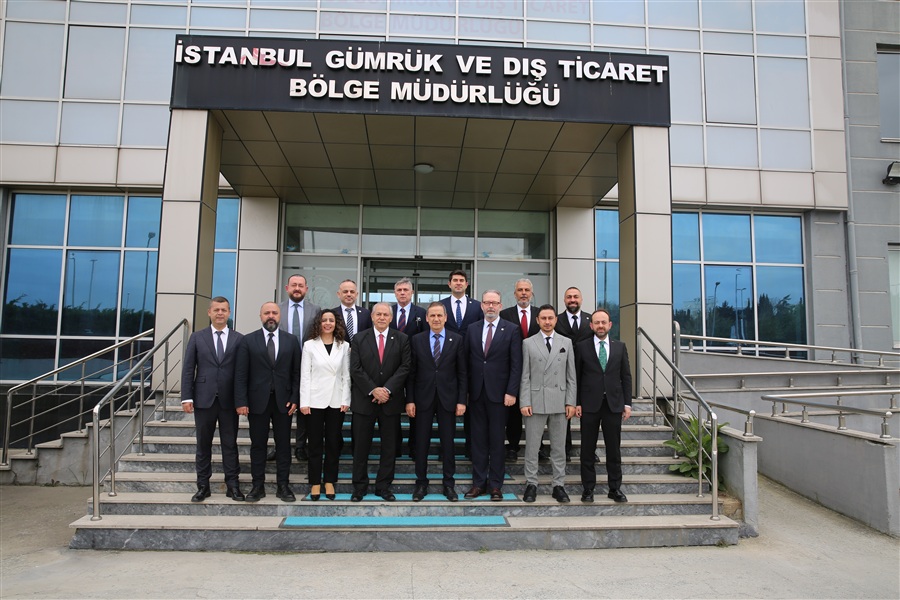 İstanbul Gümrük Müşavirleri Derneği (İGMD) Yönetim Kurulu Üyeleri Bölge Müdürlüğümüzü Ziyaret Etti